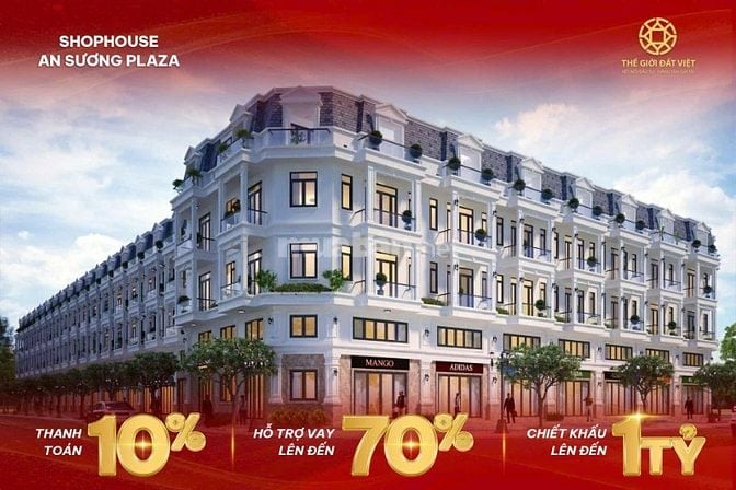 Nhà Phố Thương Mại An Sương Plaza Sổ Hồng Sẵn Kinh Doanh Đa Ngành Nghề