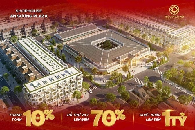 Nhà Phố Thương Mại An Sương Plaza Sổ Hồng Sẵn Kinh Doanh Đa Ngành Nghề