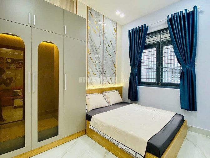 Nhà đẹ DT:6,5x9m Cao Cấp Đường Số 1, P13, Q.Gò Vấp, giá: 5,8 tỷ.