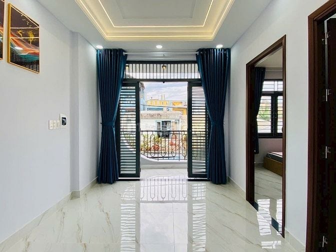 Nhà đẹ DT:6,5x9m Cao Cấp Đường Số 1, P13, Q.Gò Vấp, giá: 5,8 tỷ.