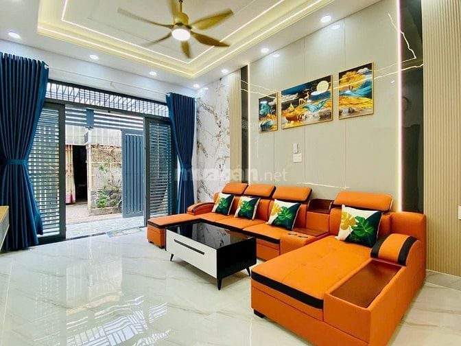 Nhà đẹ DT:6,5x9m Cao Cấp Đường Số 1, P13, Q.Gò Vấp, giá: 5,8 tỷ.