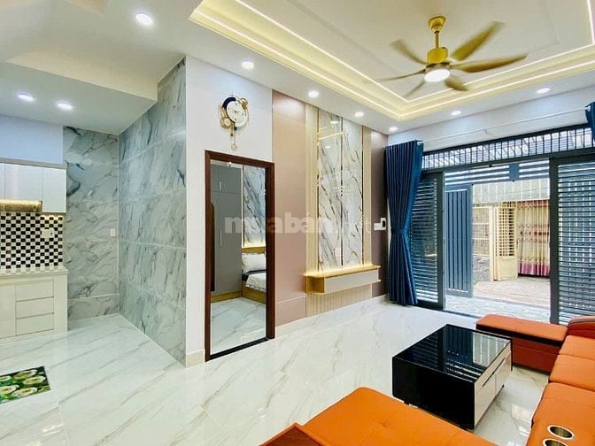 Nhà đẹ DT:6,5x9m Cao Cấp Đường Số 1, P13, Q.Gò Vấp, giá: 5,8 tỷ.