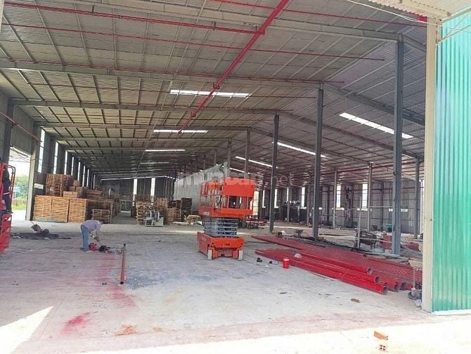 Cho thuê nhà xưởng có giấy phép dệt nhuộm,KCN Hải Sơn, Đức Hòa,Long An