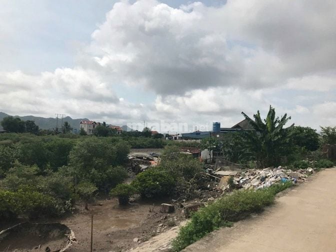 Bán Đất thôn Bắc, xã Phù Long, Cát Hải TDT 600m2, mặt đường, view sông