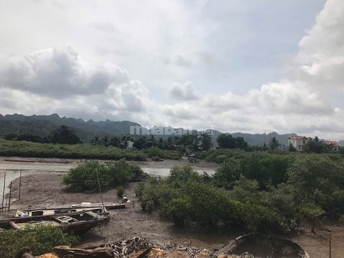 Bán Đất thôn Bắc, xã Phù Long, Cát Hải TDT 600m2, mặt đường, view sông