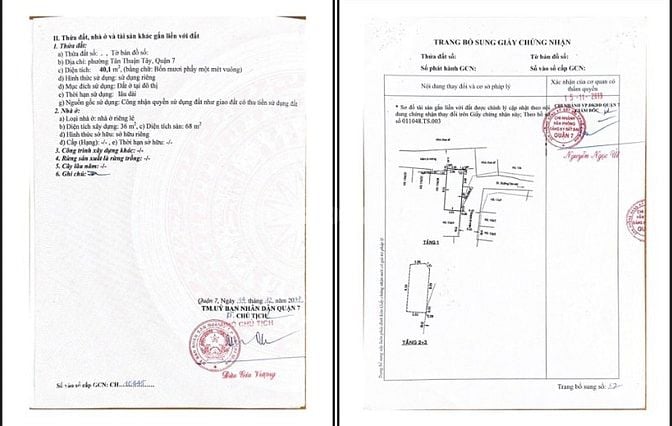QUẬN 7 NHÀ 2 MẶT TIỀN ĐẸP – GẦN LOTTE MART – CHỢ TÂN MỸ – SÁT HIM LAM 