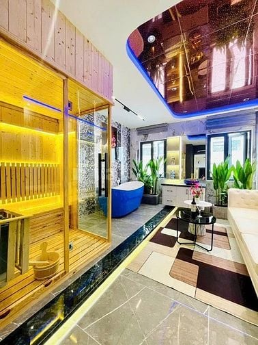 Bán nhà 6 tầng mới xây có thang máy MTKD 319/ Lê Văn Thọ gần Làng Hoa