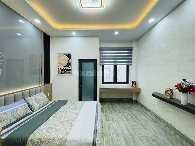 Bán căn nhà đẹp, 4 tầng, hẻm 6m Trần Thị Trọng, chỉ 7,8 tỉ - TL