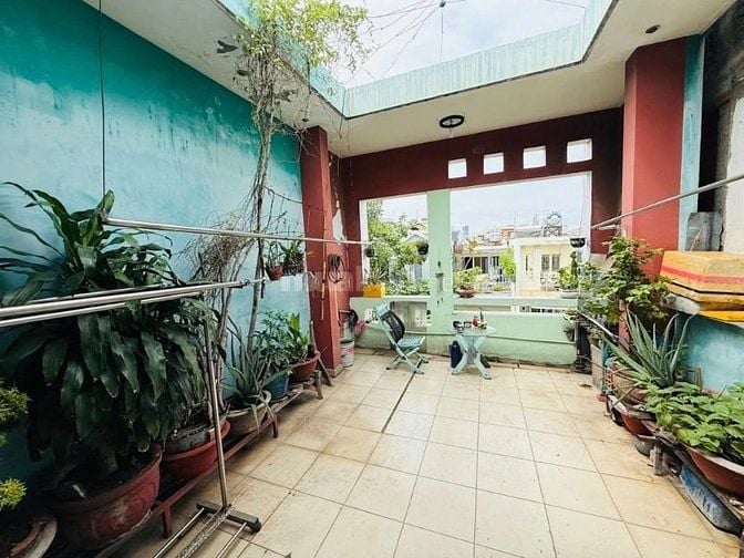 Nhà mặt tiền giá hẻm, 72m2(4x18m) 4 tầng 6PN, cx Chu Văn An Bình Thạnh