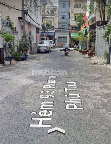 Cho thuê nhà MTNBộ 10m(XT) Phạm Phú Thứ, P.11, Q.Tân Bình giá 15tr 