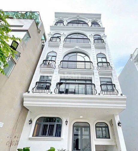 Bán tòa nhà dịch vụ, 2 MT, 5 tầng, 34p, dòng tiền 160 triệu/tháng.