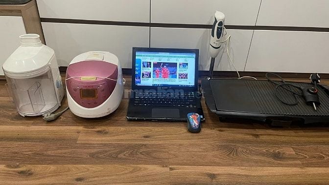 Thanh lý laptop  tặng kèm nồi cơm điện, máy ép hoa quả...