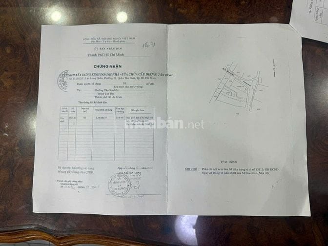 Bán nhà Góc 2 mặt tiền 46-48 Diệp Minh Châu, P.Tân Sơn Nhì, Q.Tân Phú