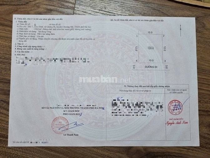 GIA ĐÌNH CẦN BÁN ĐẤT KHU VỰC CHỢ QUẢNG BỊ