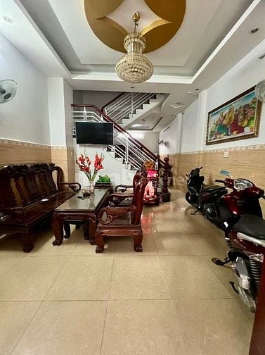 Nhà sát MT Nguyễn Sỹ Sách, 5x12m, 4 tầng, hẻm 6m thông, 7 tỉ 600 – TL