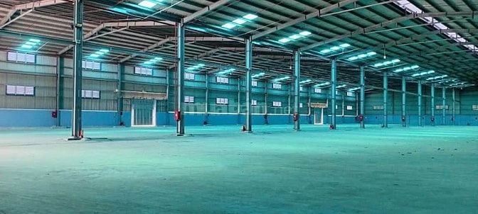 Cho thuê kho xưởng Bến Lức,Long An giáp Bình Chánh,khuôn viên: 4.300m2
