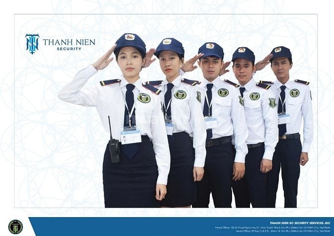 NHÂN VIÊN BẢO VỆ LÀM VIỆC TẠI AEON QUẬN 7