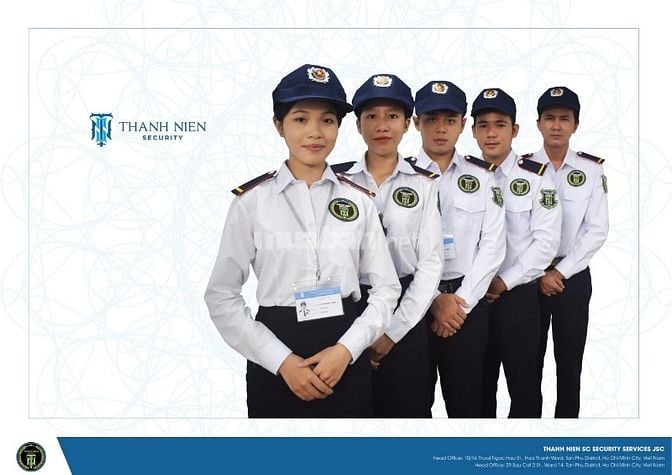 NHÂN VIÊN BẢO VỆ LÀM VIỆC TẠI AEON QUẬN 7