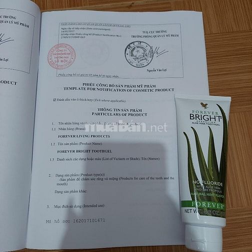 Kem đánh răng tốt nhấtcủaForever Bright Toothgel (mã sản phẩm 028 FLP)