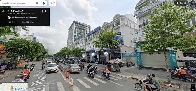 Cho thuê mặt tiền Cityland P5 Phan Văn Trị GV. 6x21 4 tầng giá 100tr/1