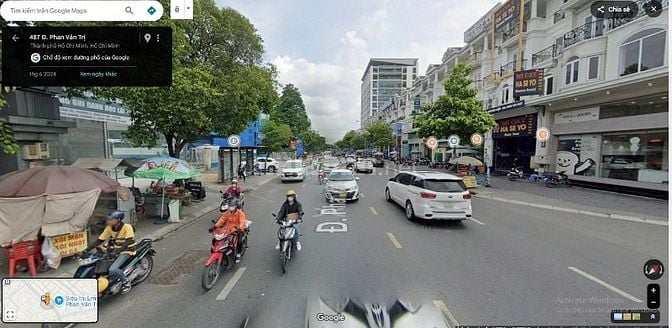 Cho thuê mặt tiền Cityland P5 Phan Văn Trị GV. 6x21 4 tầng giá 100tr/1