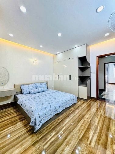 NHÀ MỚI 4 TẦNG FULL NỘI THẤT,5PN,5WC,PK,BẾP,ĐƯỜNG HOÀNG BẬT ĐẠT,P15,TB