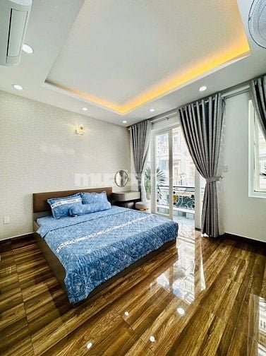 NHÀ MỚI 4 TẦNG FULL NỘI THẤT,5PN,5WC,PK,BẾP,ĐƯỜNG HOÀNG BẬT ĐẠT,P15,TB
