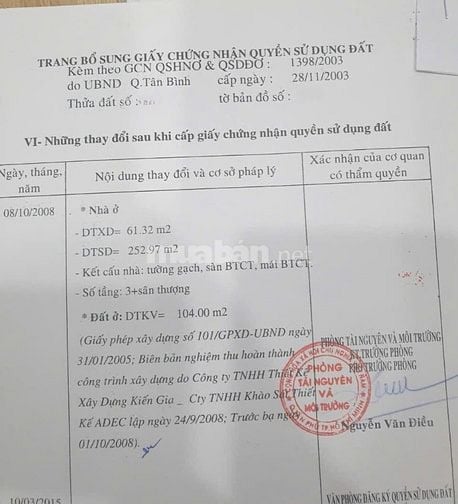 🌷 🌷 🌷 BÁN NHÀ MẶT TIỀN : 159 BỜ BAO TÂN THẮNG - P. SƠN KỲ - TÂN PHÚ