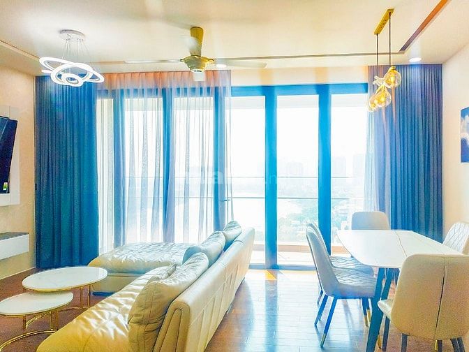 Bán Căn hộ tại D'Edge Thảo Điền tầng cao view sông 3 phòng ngủ 142m2