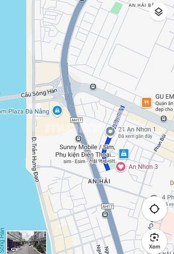 BÁN NHÀ MẶT TIỀN AN NHƠN 1 SƠN TRÀ -GẦN CẦU SÔNG HÀN BIỂN MỸ KHÊ 