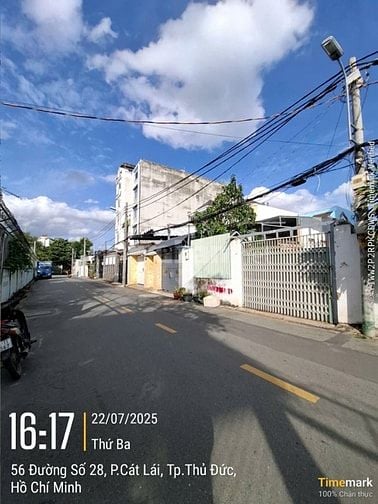 Bán đất mặt tiền đường 28 Cát Lái Quận 2 cũ giá 19 tỷ