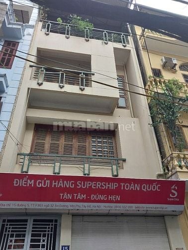 Cho thuê nhà số 15 đường 5 khu F361, phố An Dương, P.Yên Phụ, Q.Tây Hồ