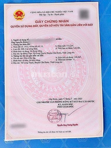 Cần Bán Nhà Ở KCN Cầu Tràm nhà gần trường học, bệnh viện, KCN