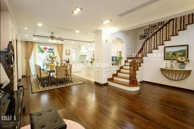 BIỆT THỰ AN KHANG 225M2 XÂY 1 HẦM 4 NỔI– NỘI THẤT SANG XỊN 