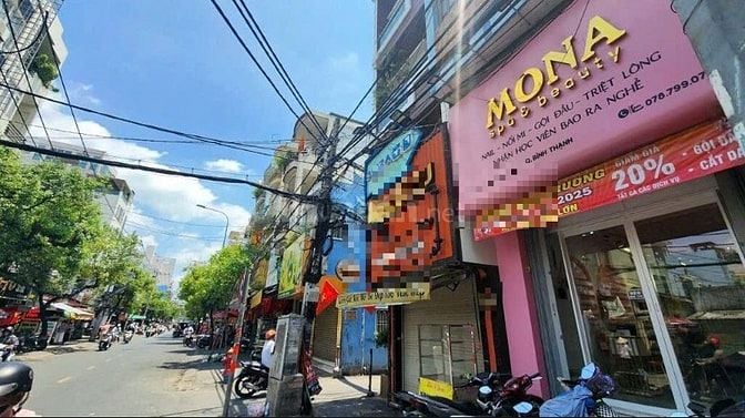Mặt Tiền Vạn Kiếp 35m2 Đối Diện Chợ Mặt Bằng Mới 100% Có Vỉa Hè Đậu Xe