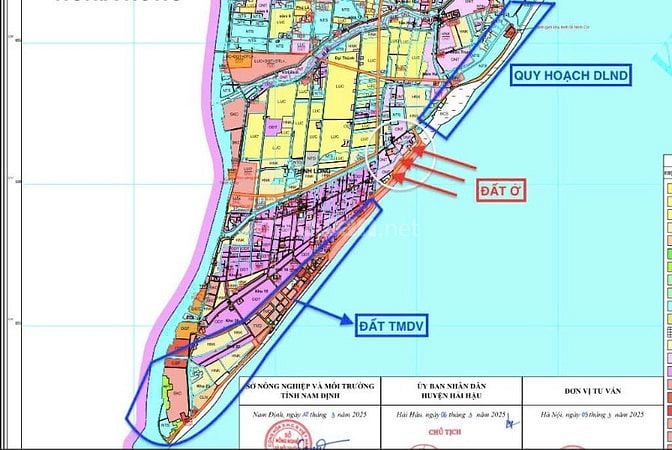 Bán đất nền mặt biển Thịnh Long- Nam Định