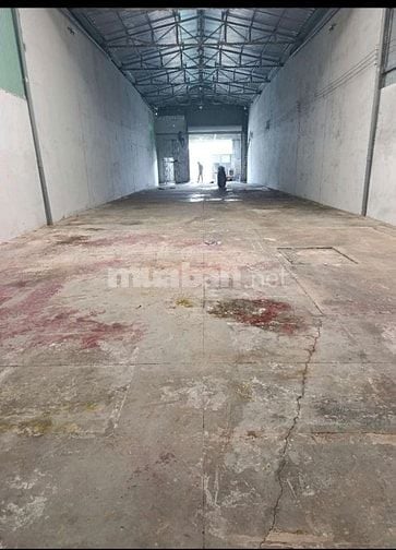 💗🏠kho xưởng mới 400m2. Giá 25tr tân  Thới Hiệp quận 12  Mặt bằng kin