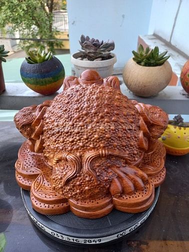 Cụ Cóc Thiềm Thừ trang trí phòng khách, lễ tân....