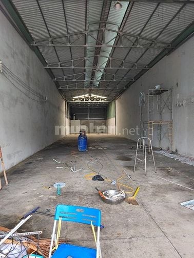 💗🏠kho xưởng mới 400m2. Giá 25tr tân  Thới Hiệp quận 12  Mặt bằng kin