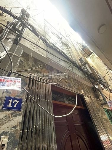 Bán nhà địa chỉ: Số 17 ngách 21/28 ngõ Văn Hương, Đống Đa, DT 45 m2x5T