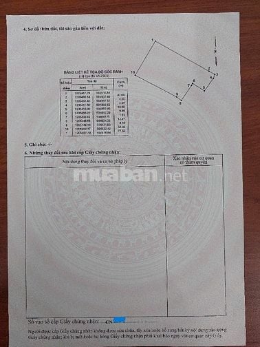 Bán đất ấp Trung Đông, xã Thới Tam Thôn, huyện Hóc Môn