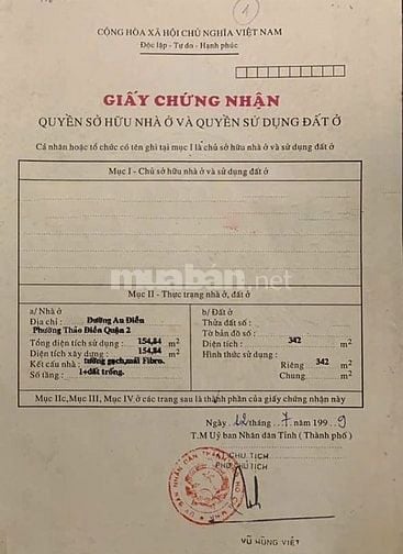Villa cao cấp Thảo Điền 342m² đất, dòng tiền 90tr/tháng, giá chỉ 70 tỷ