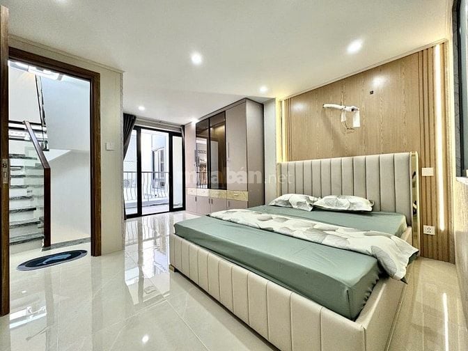 Ngộp bán nhà 4lau,5.2x11m,Full Nội thất,Nguyên Hồng,Bình Thạnh,hơn 7ty