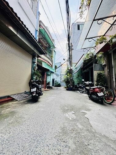 BÁN NHÀ HẺM XE HƠI TÂN BÌNH - KHU BÀU CÁT - 4 TẦNG 5 PHÒNG NGỦ - SỔ RI