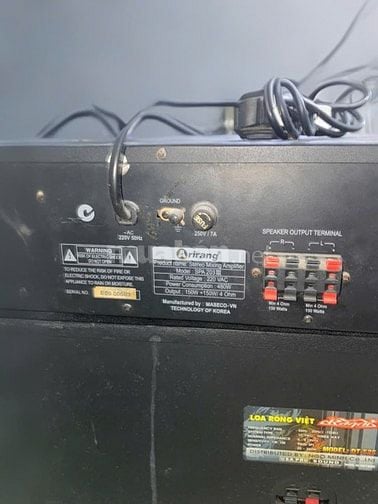 Thanh lý bộ amply arirang SPA-230III và 2 loa 
