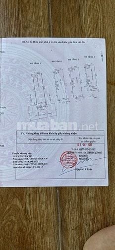 BÁN NHÀ HẺM XE HƠI - ĐƯỜNG NHƯA 8M 