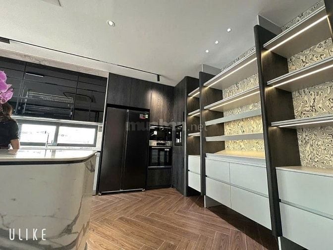 NHÀ MỚI PHỐ BỒ ĐỀ - LÔ GÓC 2 MẶT - 7TẦNG THANG MÁY - GARA OTO 7 CHỖ 