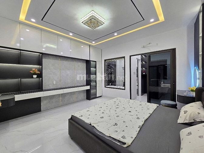 Cần bán gấp nhà đường Vạn Kiếp P3 Quận Bình Thạnh 55m2 4PN giá 2tỷ900 