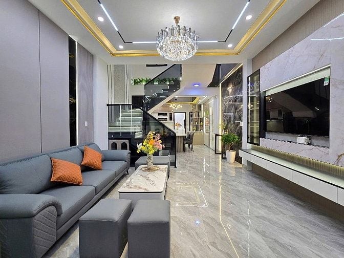 Cần bán gấp nhà đường Vạn Kiếp P3 Quận Bình Thạnh 55m2 4PN giá 2tỷ900 