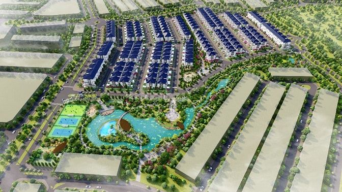 Dự án Glamour khu đô thị sinh thái chuẩn phong cách Châu Âu